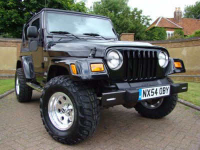 Jeep Wrangler 4.0L Automatic LHD 2005 Convertible Petrol BlackJeep Wrangler 4.0L Automatic LHD 2005 Convertible Petrol Black at Jeep Wranglers Leighton Buzzard
