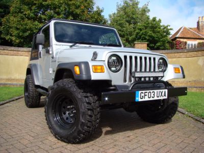Jeep Wrangler 4.0 Grizzly 2dr Convertible Petrol SilverJeep Wrangler 4.0 Grizzly 2dr Convertible Petrol Silver at Jeep Wranglers Leighton Buzzard
